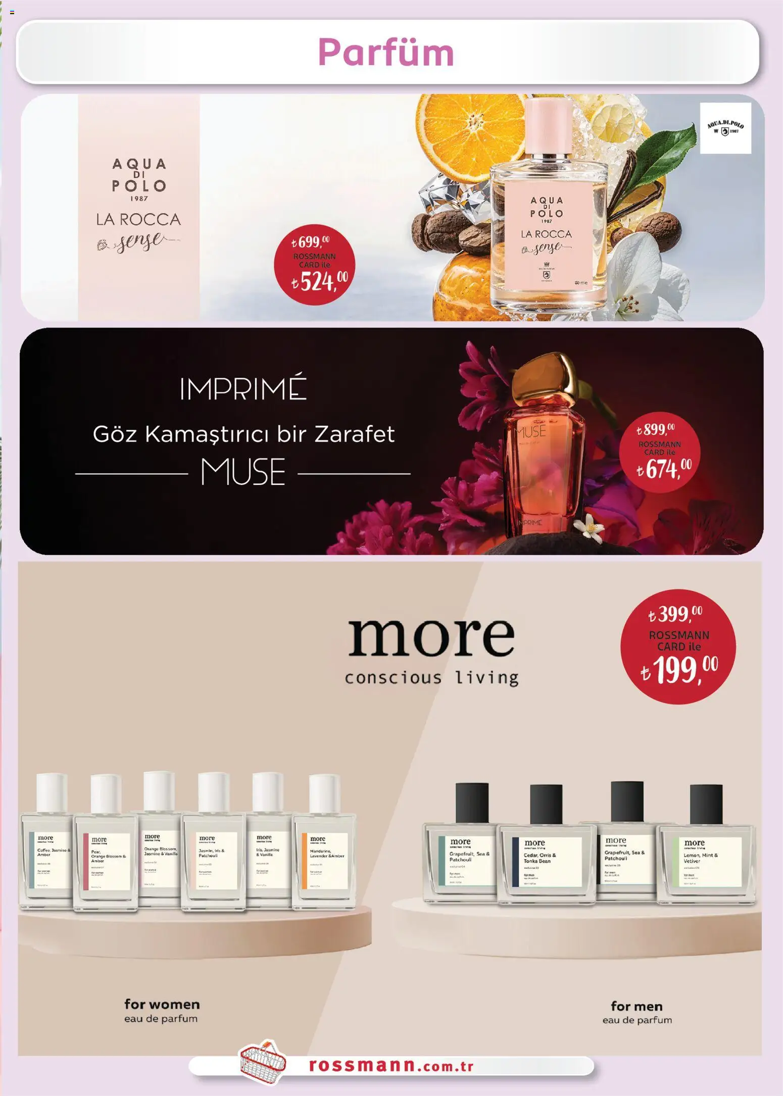 Rossmann - Kasım Kişisel Bakım Kataloğu - 30.10.2025 tarihinden itibaren geçerlidir | Sayfa: 19 | Ürünler: Parfüm