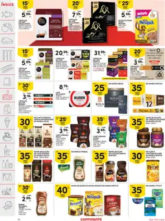 Pré-visualização CÁPSULAS DE CAFÉ DOLCE GUSTO RISTRETTO NAPOLI, Cápsulas de café Dolce Gusto Ristretto Napoli EMB.: 16 cápsulas 0,37€/cápsula válido de 14.04.2026 | Página: 22