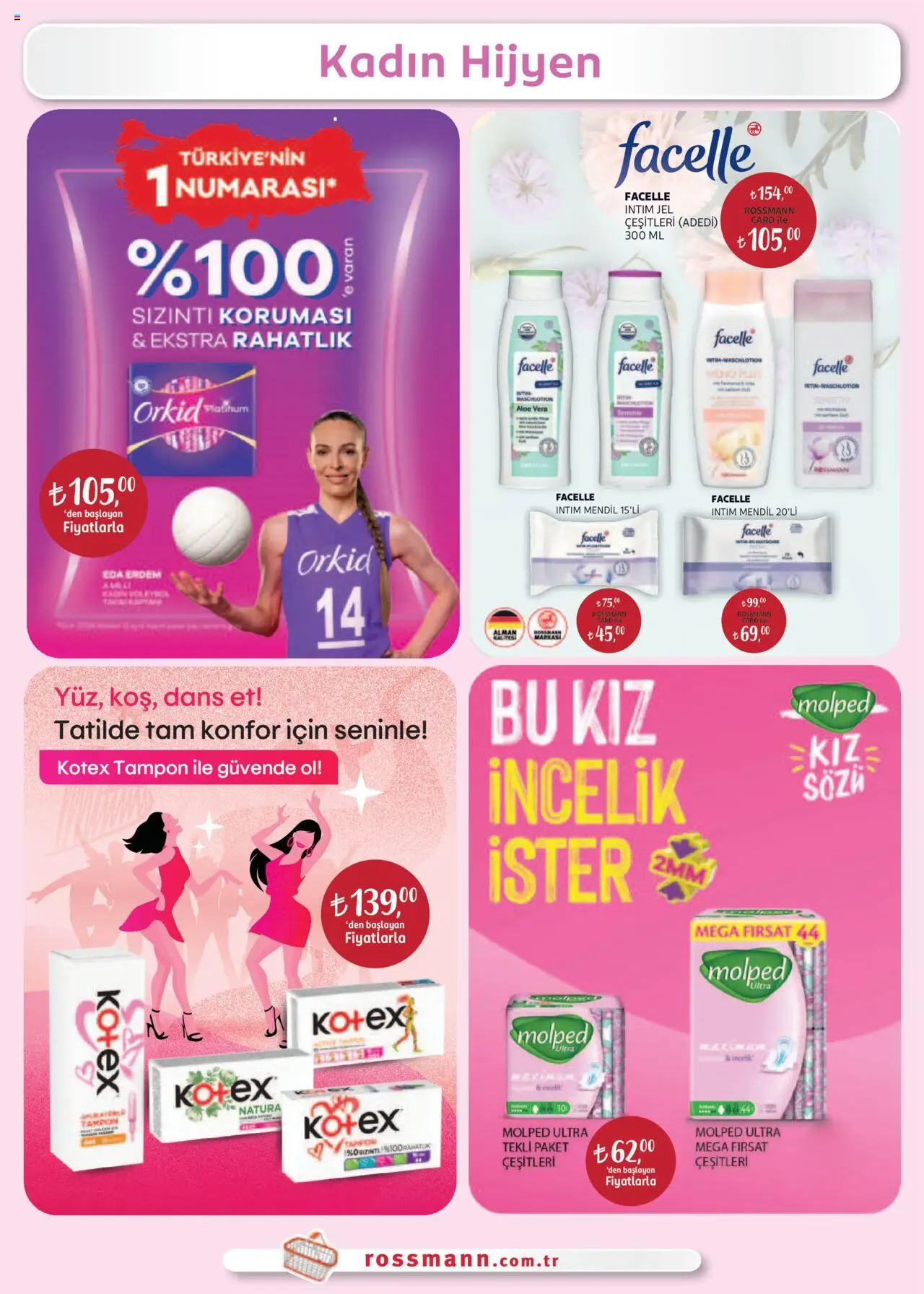 Rossmann Ağustos Kişisel Bakım Kataloğu - 04.08.2025 tarihinden itibaren geçerlidir | Sayfa: 27 | Ürünler: Mendil