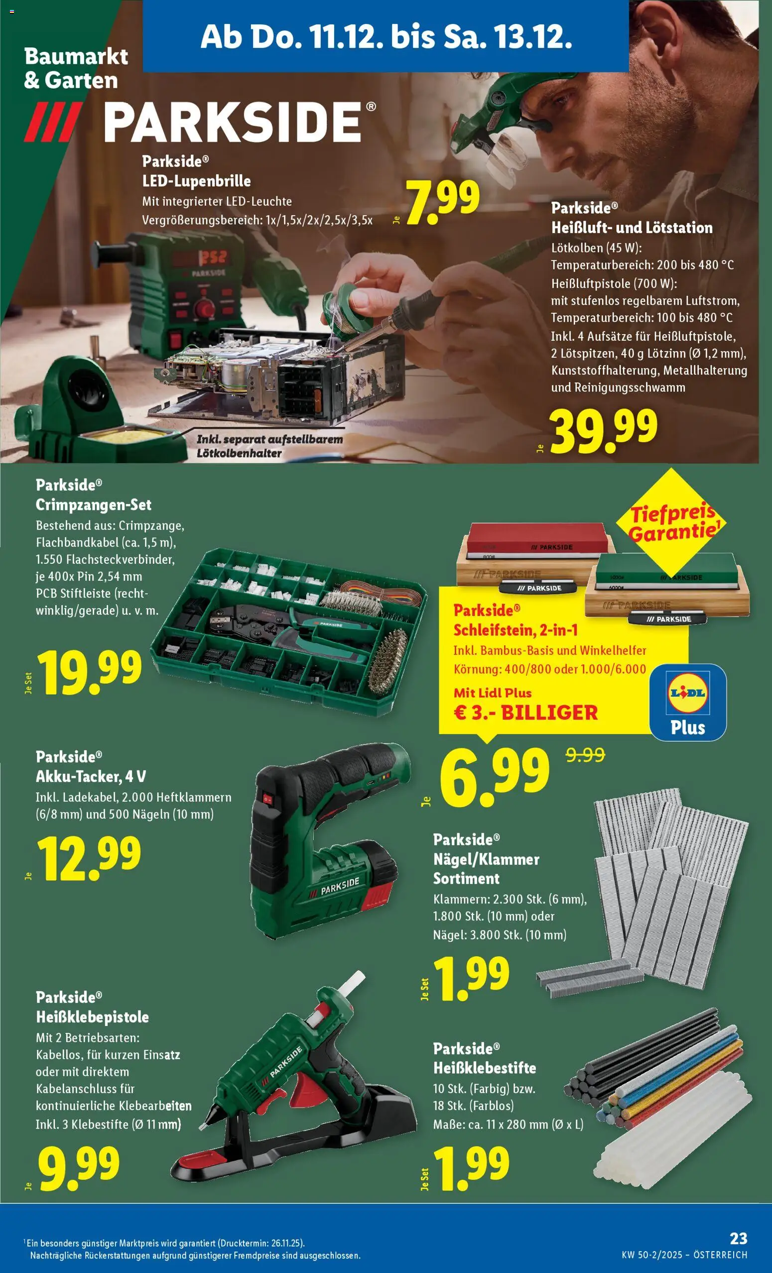 Lidl Flugblatt - Altenmarkt im Pongau, St. Johann im Pongau, Zell am See gültig ab 11.12.2025 | Seite: 25