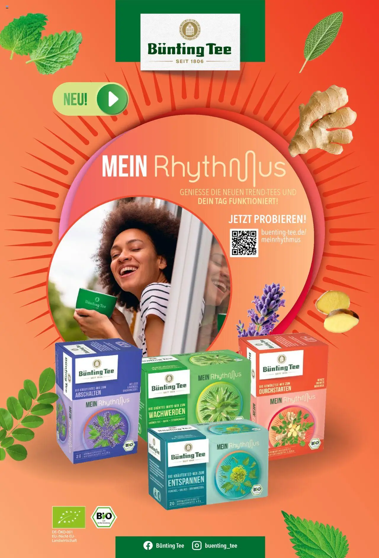 Famila Nordwest myTime September 2025 – gültig ab 01.09.2025 | Seite: 2 | Produkte: Zitronengras, Tee, Lavendel