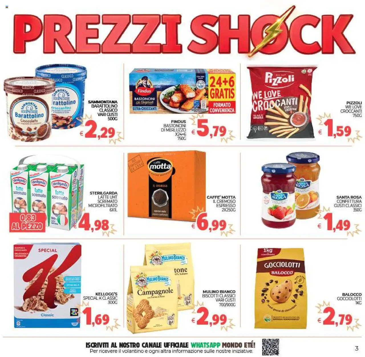Volantino Eté del 19.08.2025 | Pagina: 3 | Prodotti: Cioccolato, Merluzzo, Biscotti, Latte