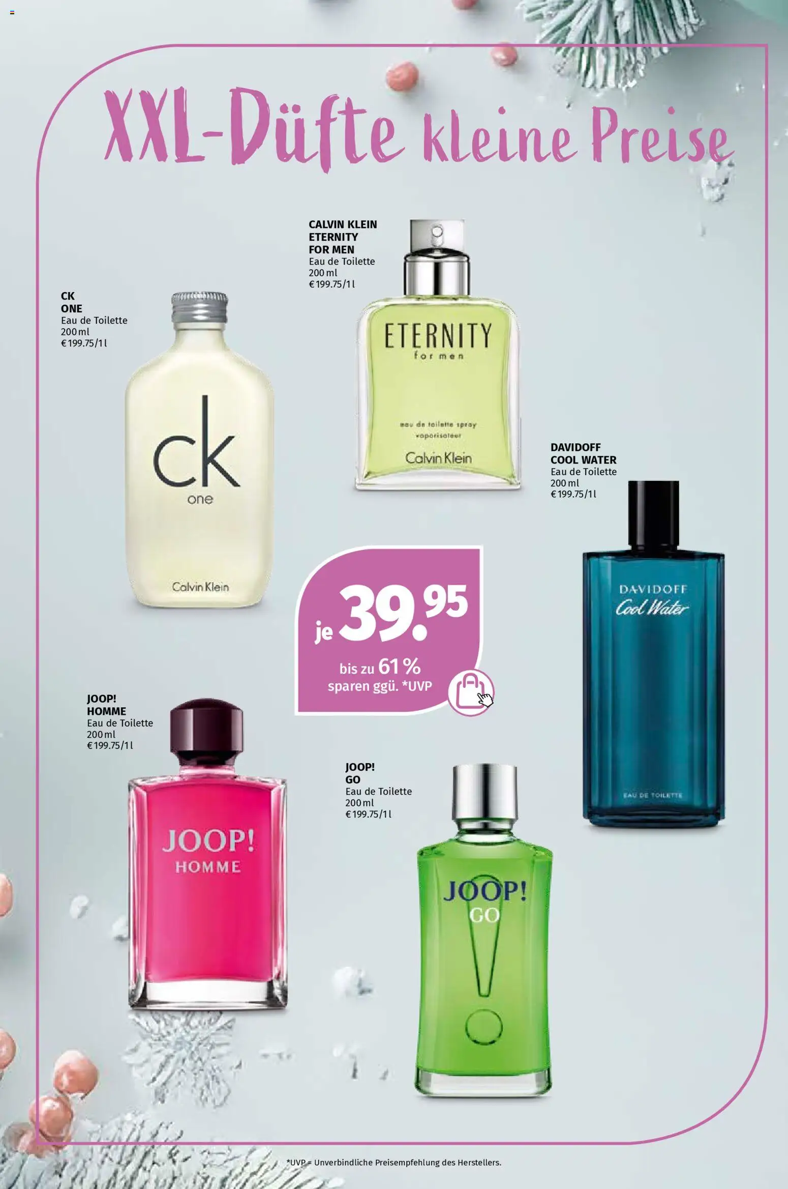 Müller Parfümerie Angebote gültig ab 10.11.2025 | Seite: 8 | Produkte: Toilette, Eau de Toilette