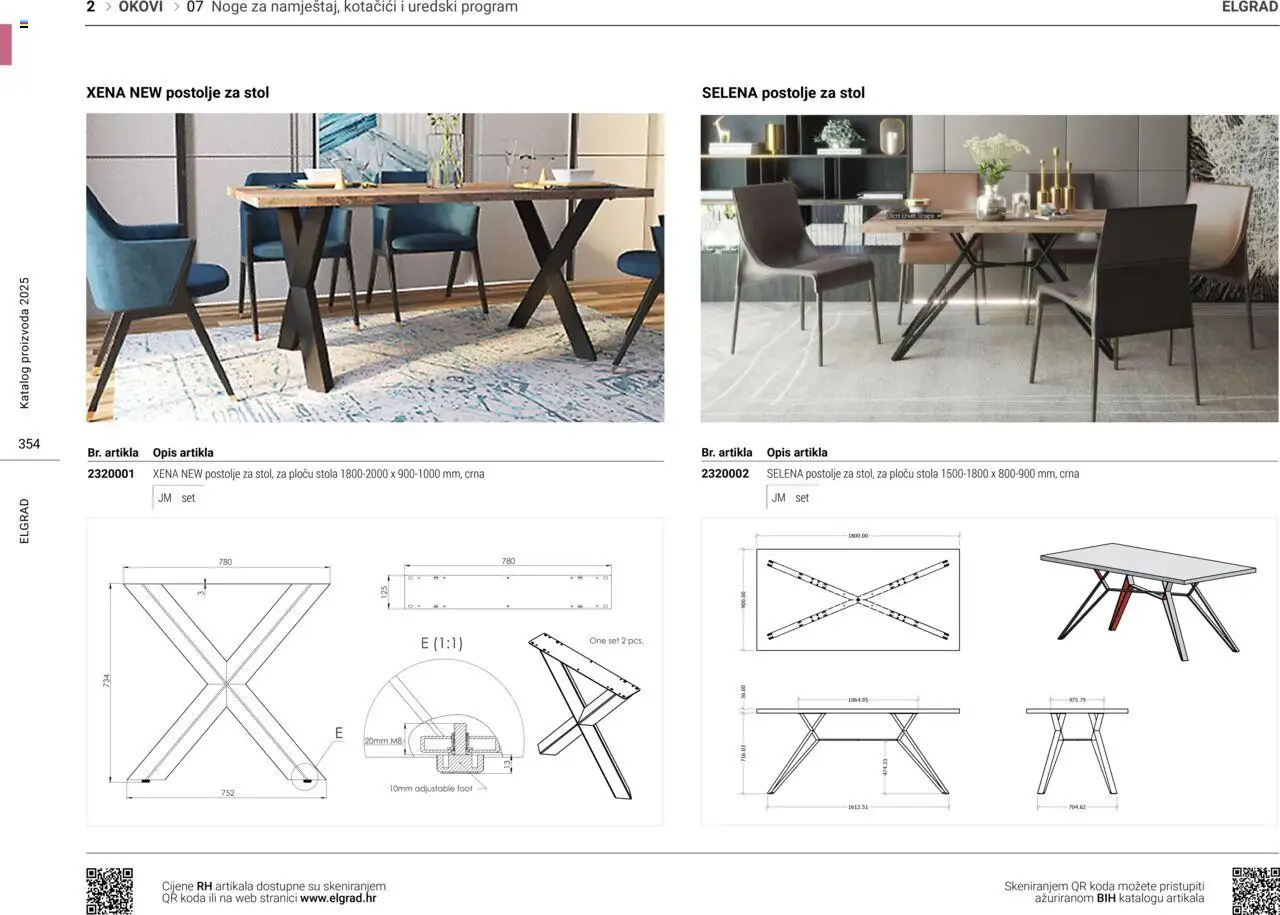 Elgrad katalog | vrijedi od 06.10.2025 | Stranica: 11 | Proizvodi: Stol