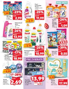 Kaufland leták platný od 12.03.2026 | Strana: 53 | Produkty: Felix, Wc, Silan, Vanish