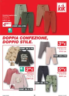 Anteprima del volantino Volantino KiK	 valido a partire dal 13.10.2025 | Pagina: 15 | Prodotti: Pantaloni, Leggings, Maglietta, The