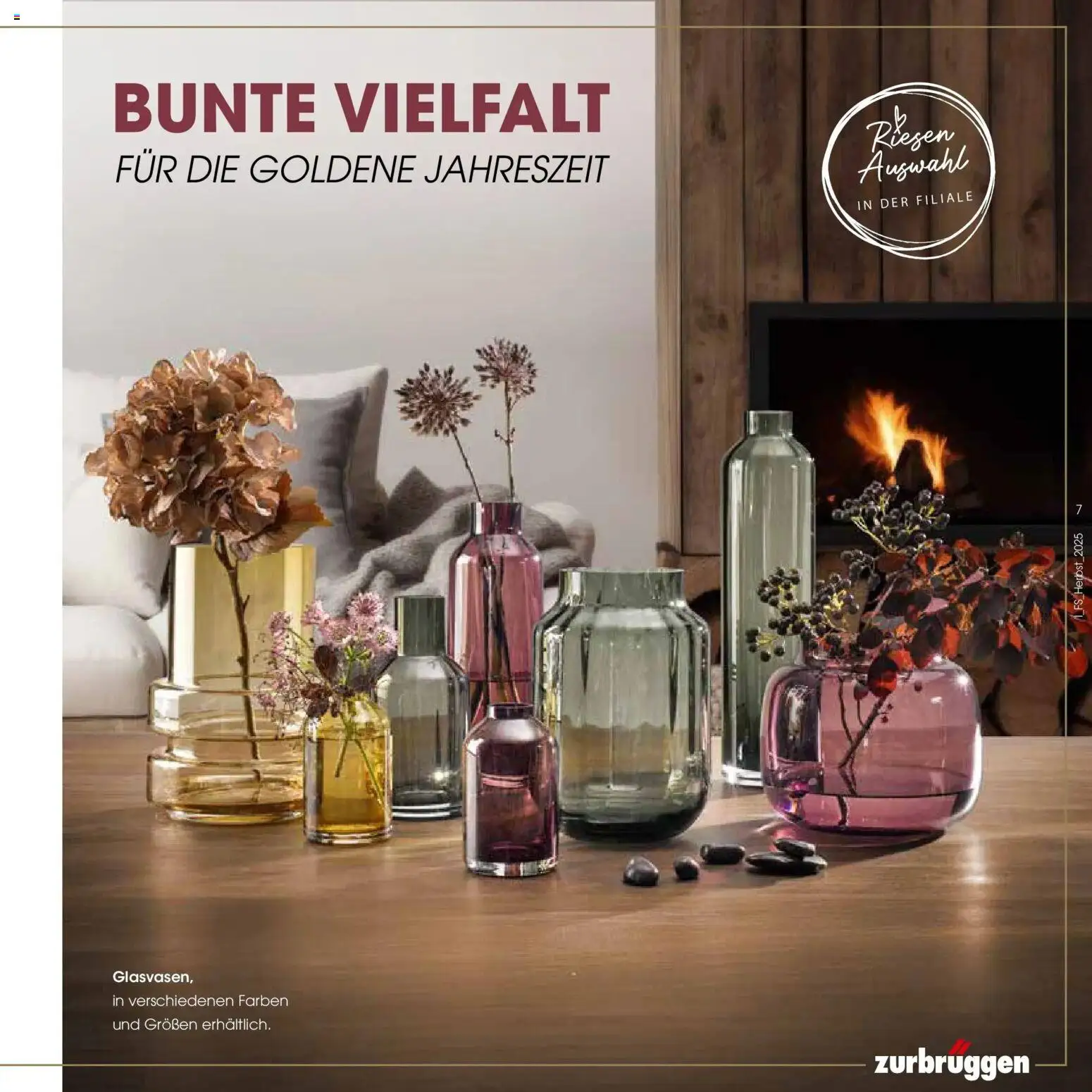 Zurbrüggen - Zurbrüggen: Raum für neue Lieblingsstücke – gültig ab 19.10.2025 | Seite: 7