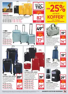 Maximarkt Flugblatt ab 15.01.2026 gültig | Seite: 17 | Produkte: Koffer