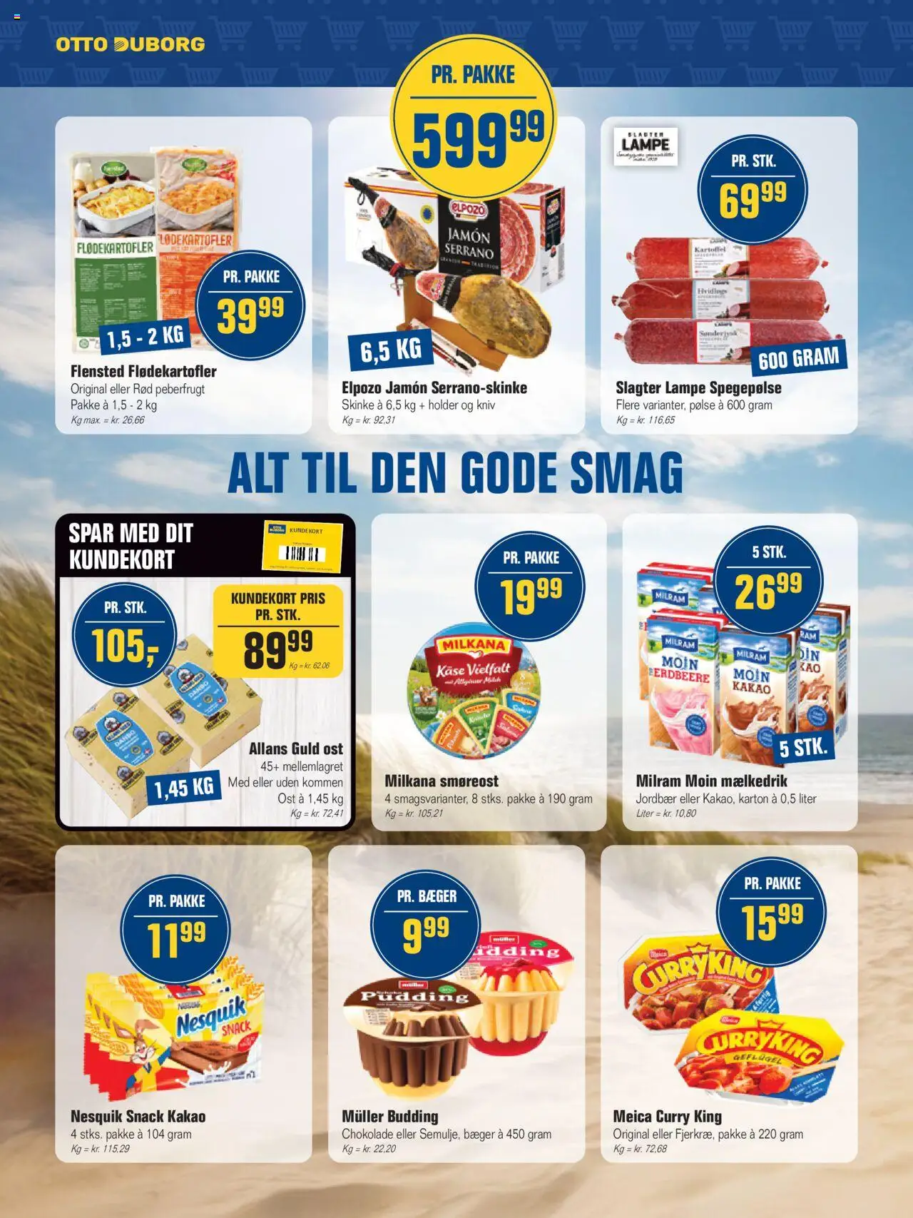 Otto Duborg Tilbudsavis gyldig fra 28.08.2025 | Side: 9 | Produkter: Ost, Chokolade, Smøreost, Peberfrugt