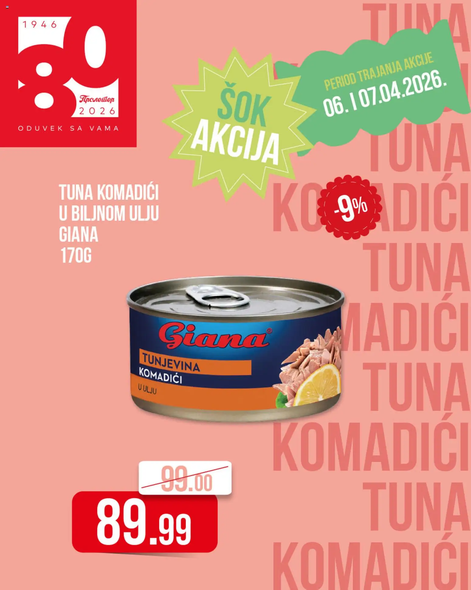 Metalac Proleter katalog - važi od 06.04.2026 | Strana: 1