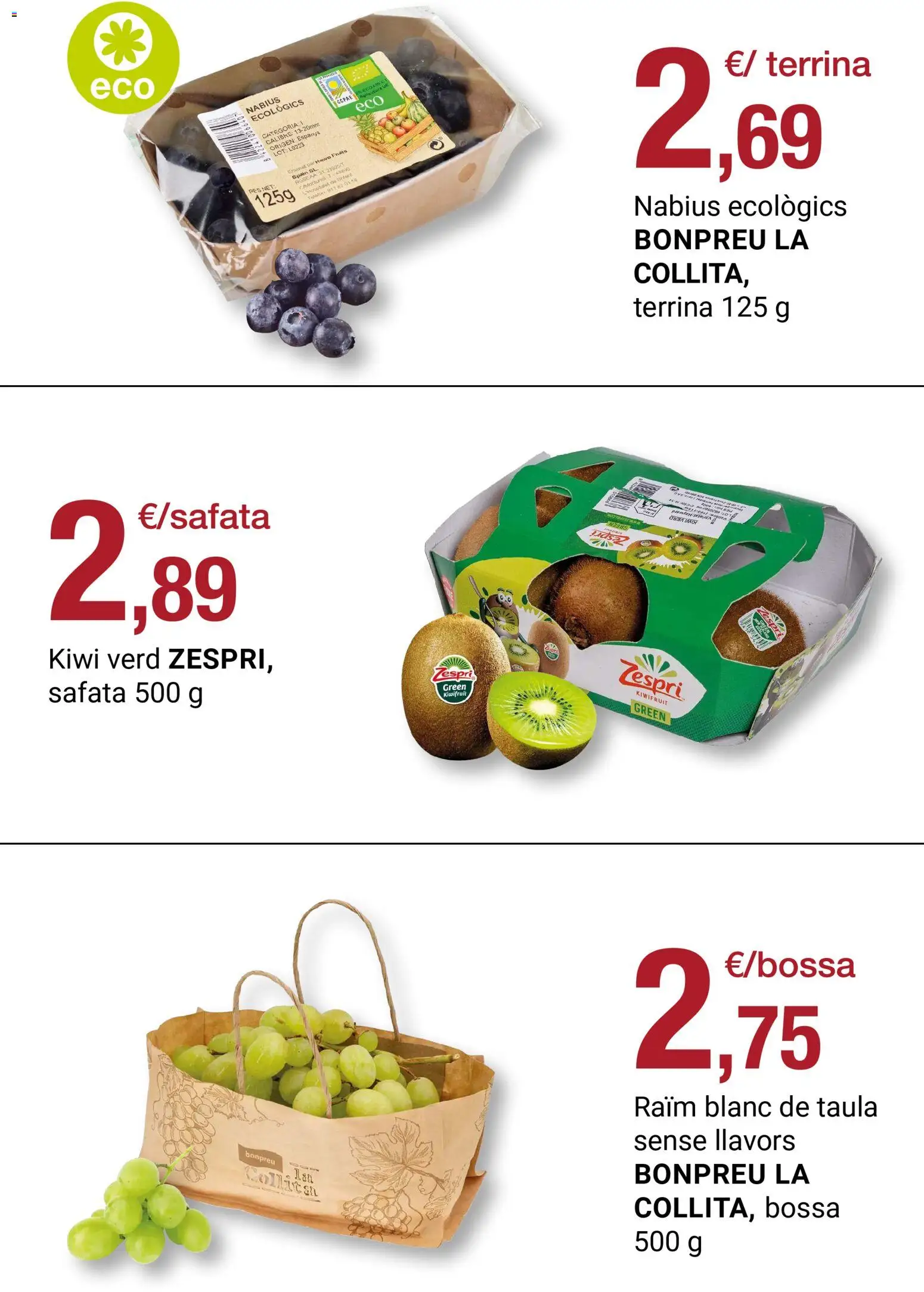 Bonpreu folleto │ válido desde el 17.02.2026 | Página: 58 | Productos: Kiwi