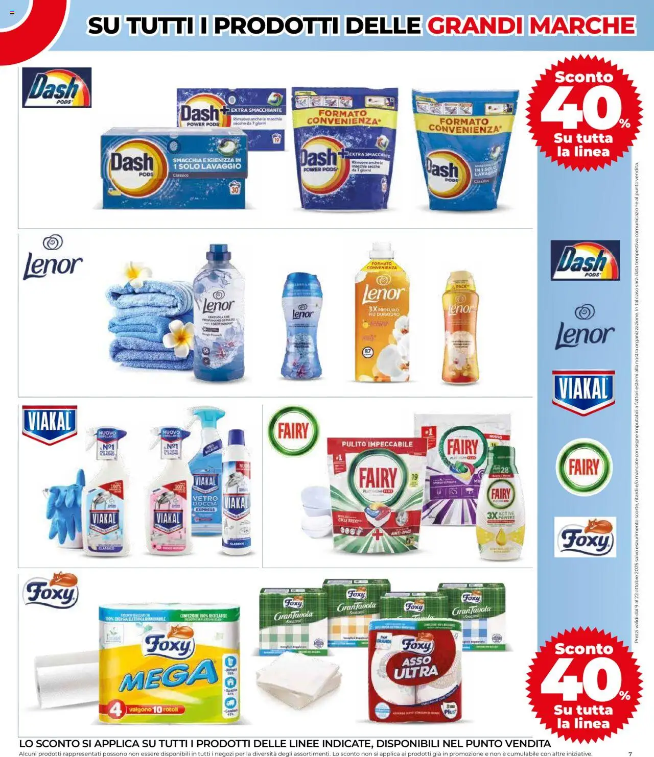 Volantino COOP del 09.10.2025 | Pagina: 7 | Prodotti: Data, Doccia, Profumo
