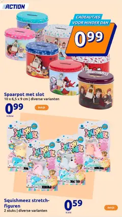 Action -  Cadeautjesfolder  - Voorbeeld van een folder van Action, geldig van 05.11.2025 | Pagina: 15 | Producten: Spaarpot