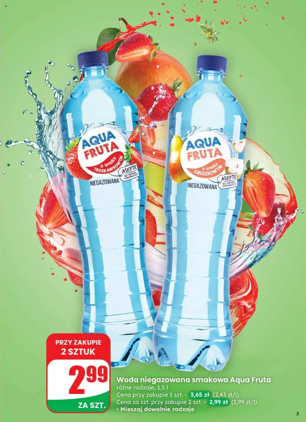 Dino Gazetka od 10.09.2025 | Strona: 3 | Produkty: Woda niegazowana, Woda