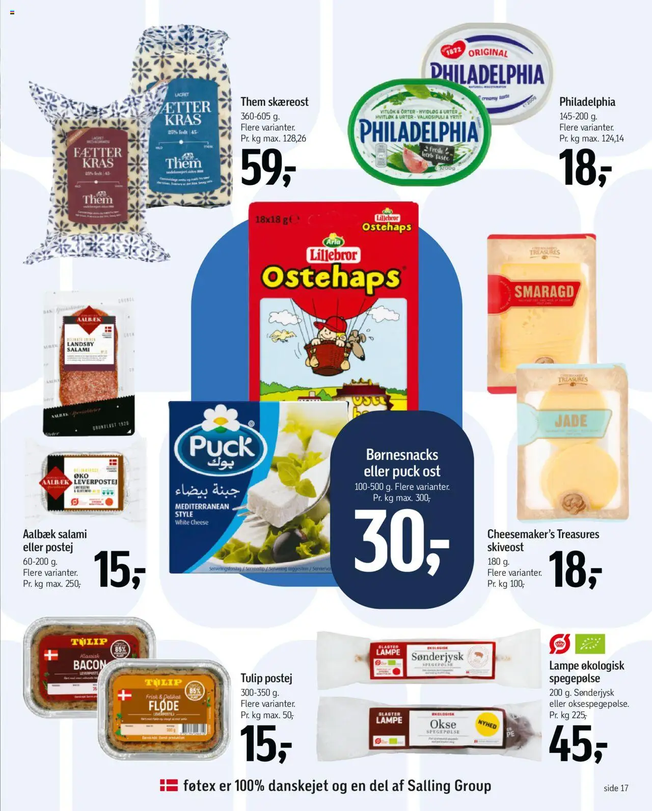 Føtex tilbudsavis – gyldig fra 12.09.2025 | Side: 25 | Produkter: Hvidløg, Leverpostej, Skiveost, Ostehaps