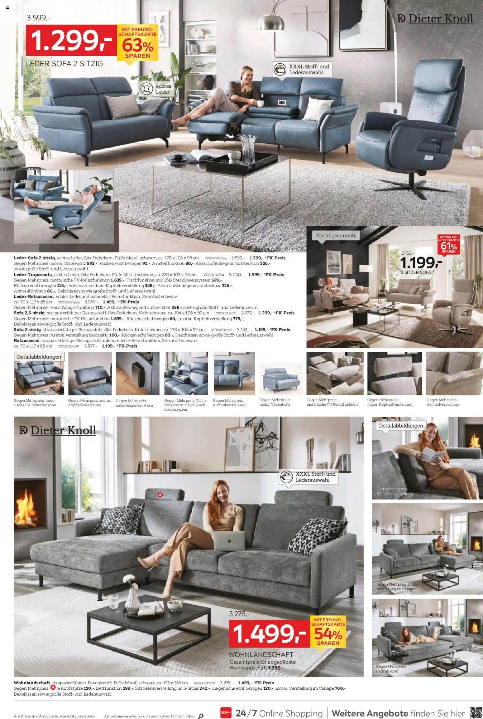 XXXL Lutz Neueröffnungsangebote in Rangsdorf – gültig ab 01.03.2026 | Seite: 4 | Produkte: USB, Wohnlandschaft, Sofa, Tisch