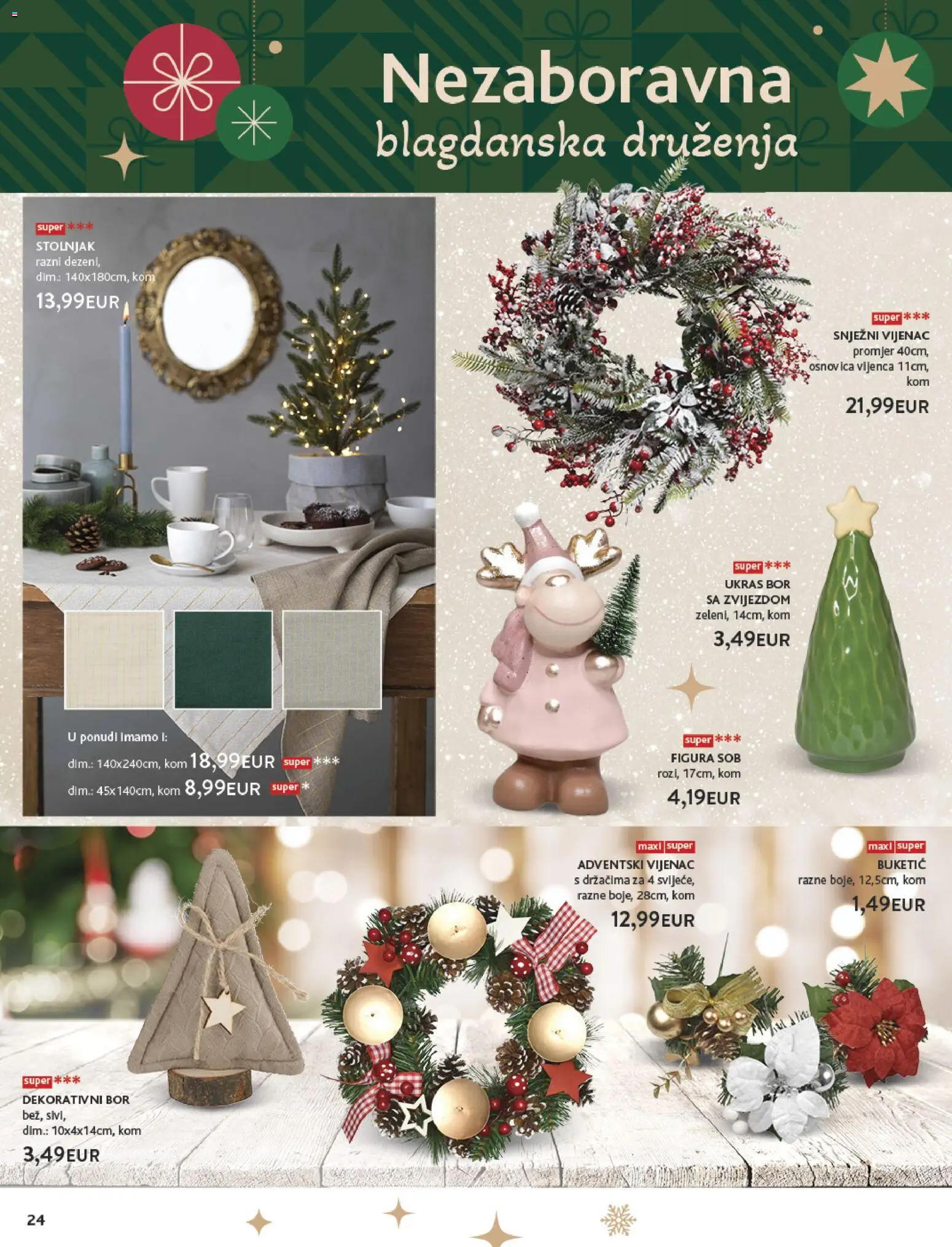 Konzum katalog | vrijedi od 24.11.2025 | Stranica: 24 | Proizvodi: Stolnjak