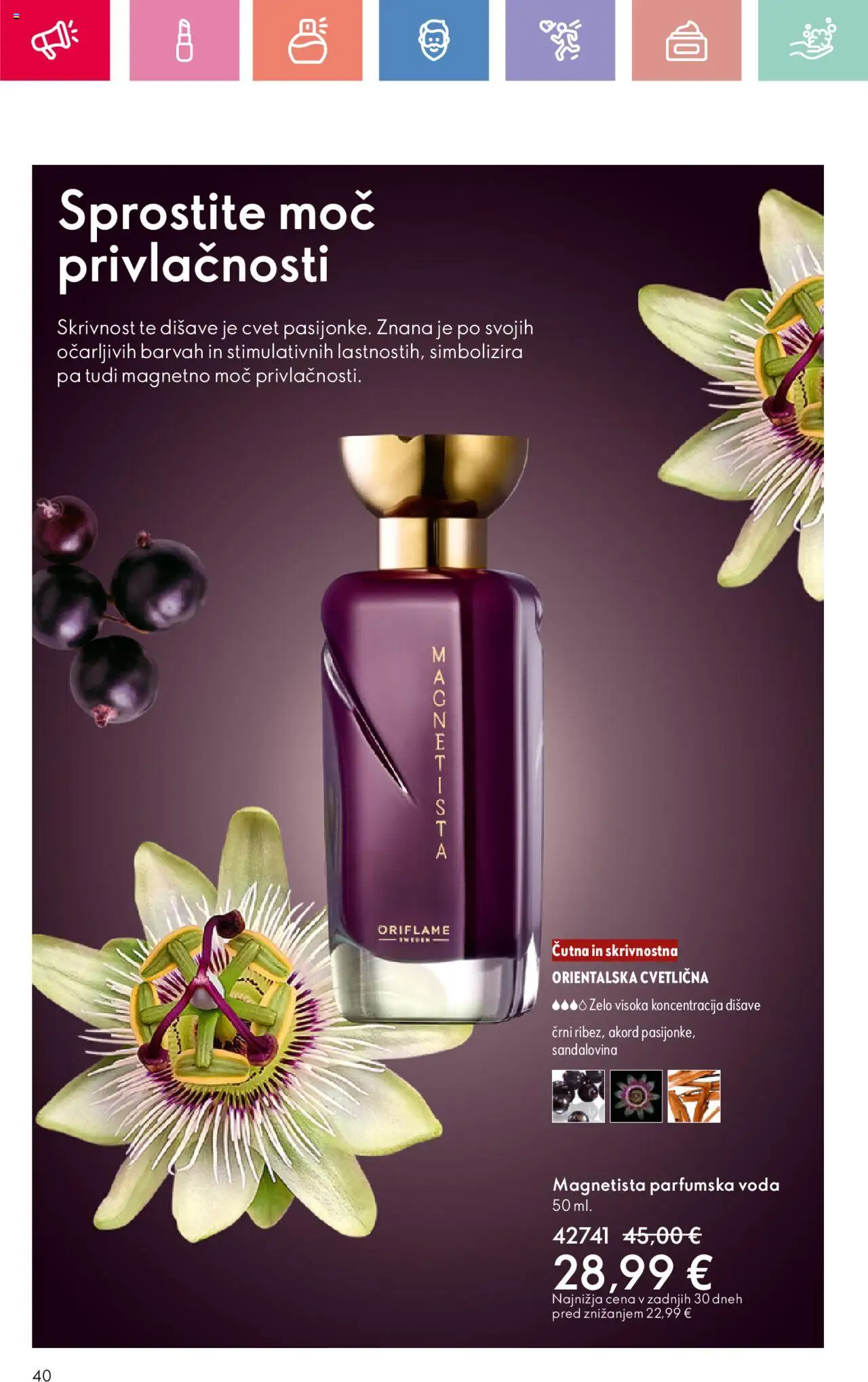 Oriflame katalog 11 │ velja od 03.08.2025 | Stran: 40 | Izdelki: Voda, Parfumska voda