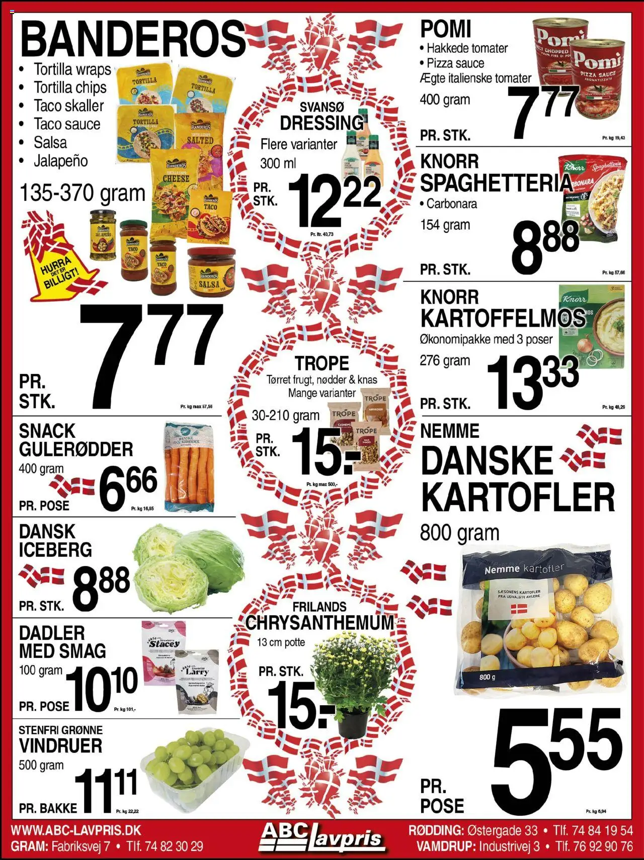 Abc Lavpris tilbudsavis – gyldig fra 17.09.2025 | Side: 6 | Produkter: Tomater, Kartofler, Dadler, Abrikoser