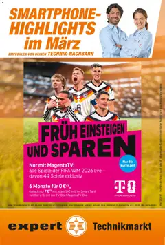 Expert Smarthphone Highlights im März ab 01.03.2026 gültig