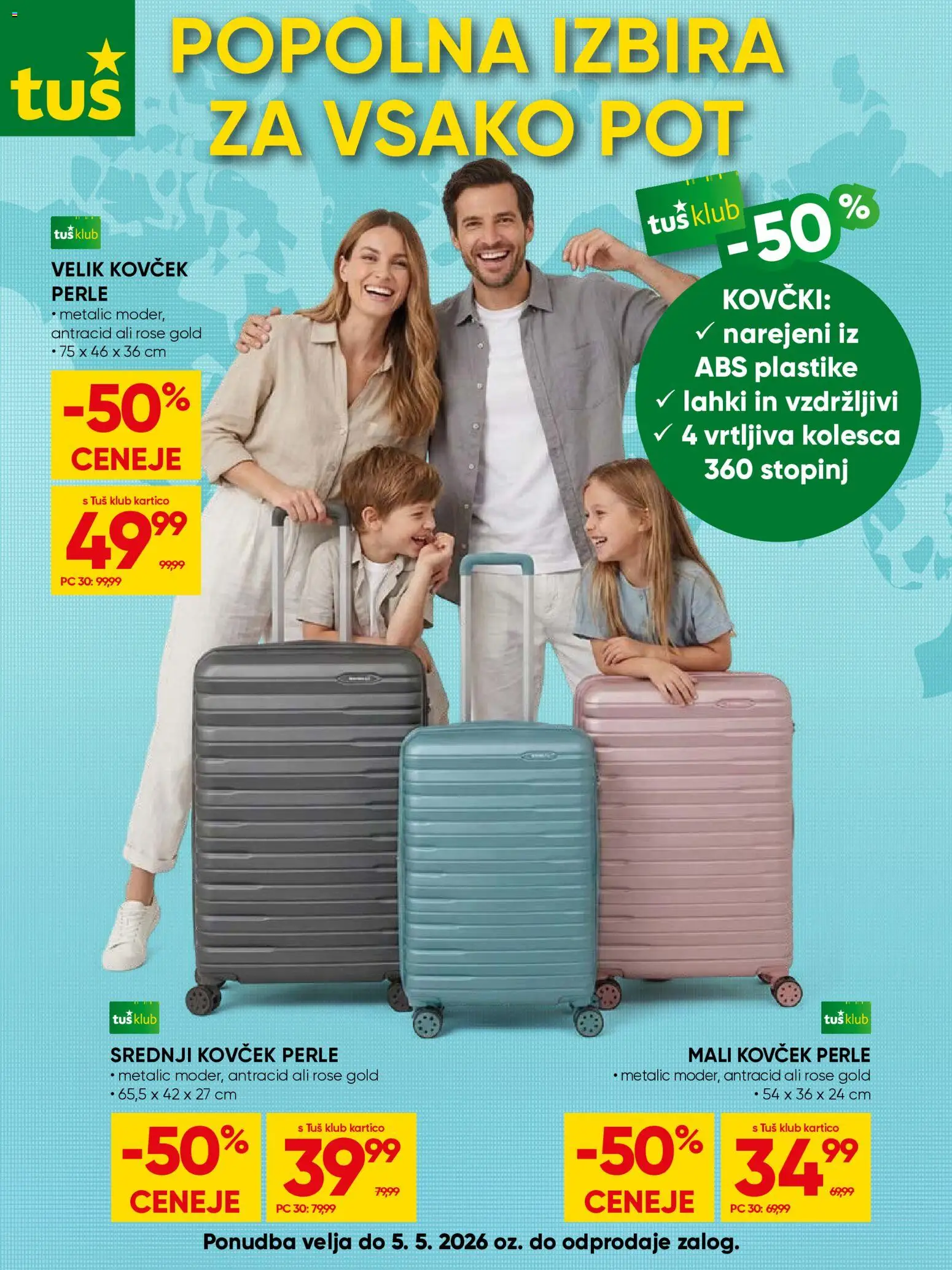 Novi Tuš katalog ponudbe – veljaven od 03.04.2026 | Stran: 24 | Izdelki: Kovcek