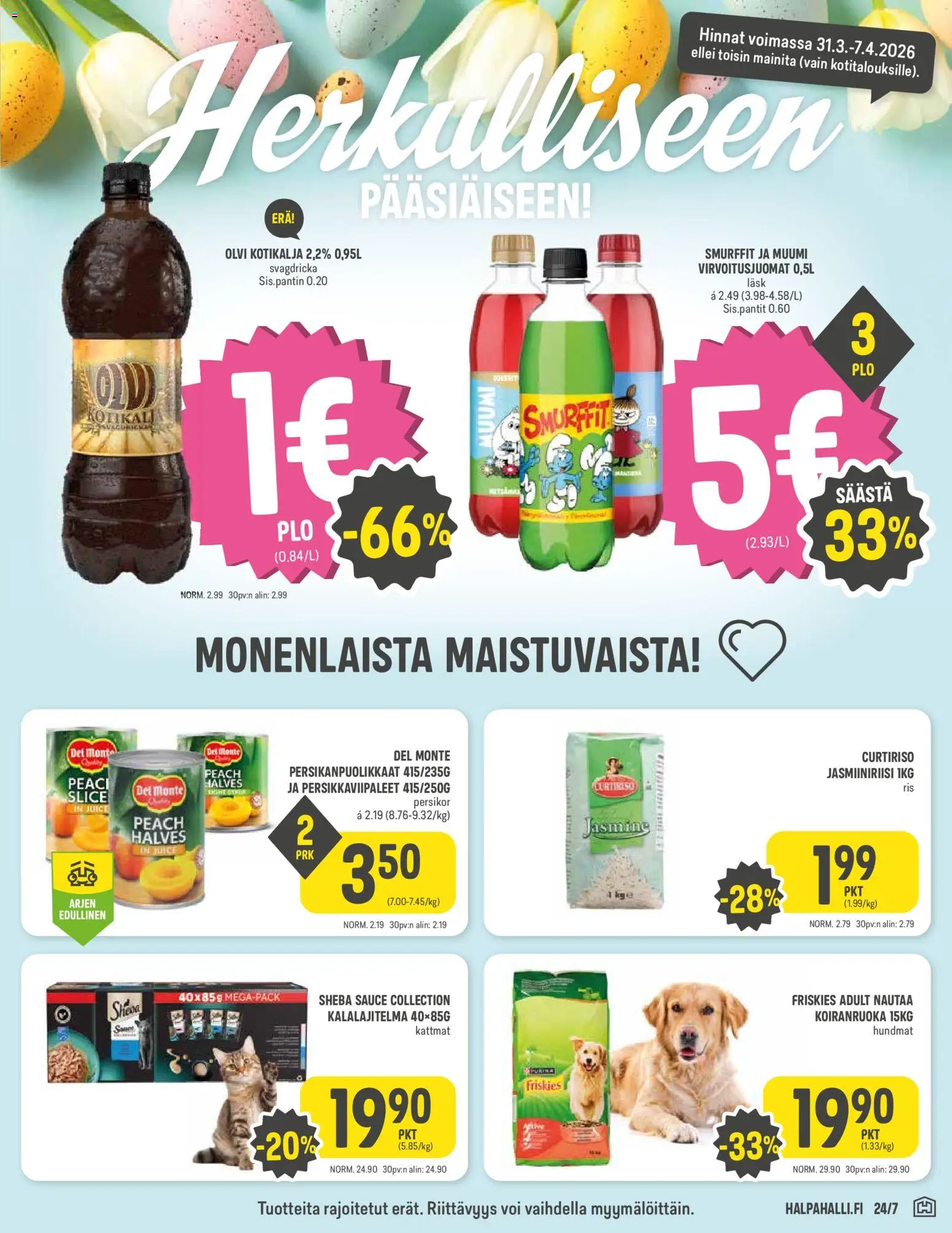 🛍️ Halpa Halli tarjoukset alkaen 31/03/2026 » Katso huipputarjoukset ja säästä jo tänään! 💰 | Finland