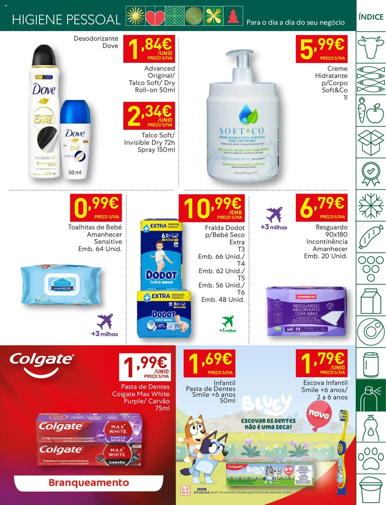 Recheio folheto │ válido de 02.12.2025 | Página: 47 | Produtos: Escovar, Hidratante corporal, Desodorizante, Pasta de dentes