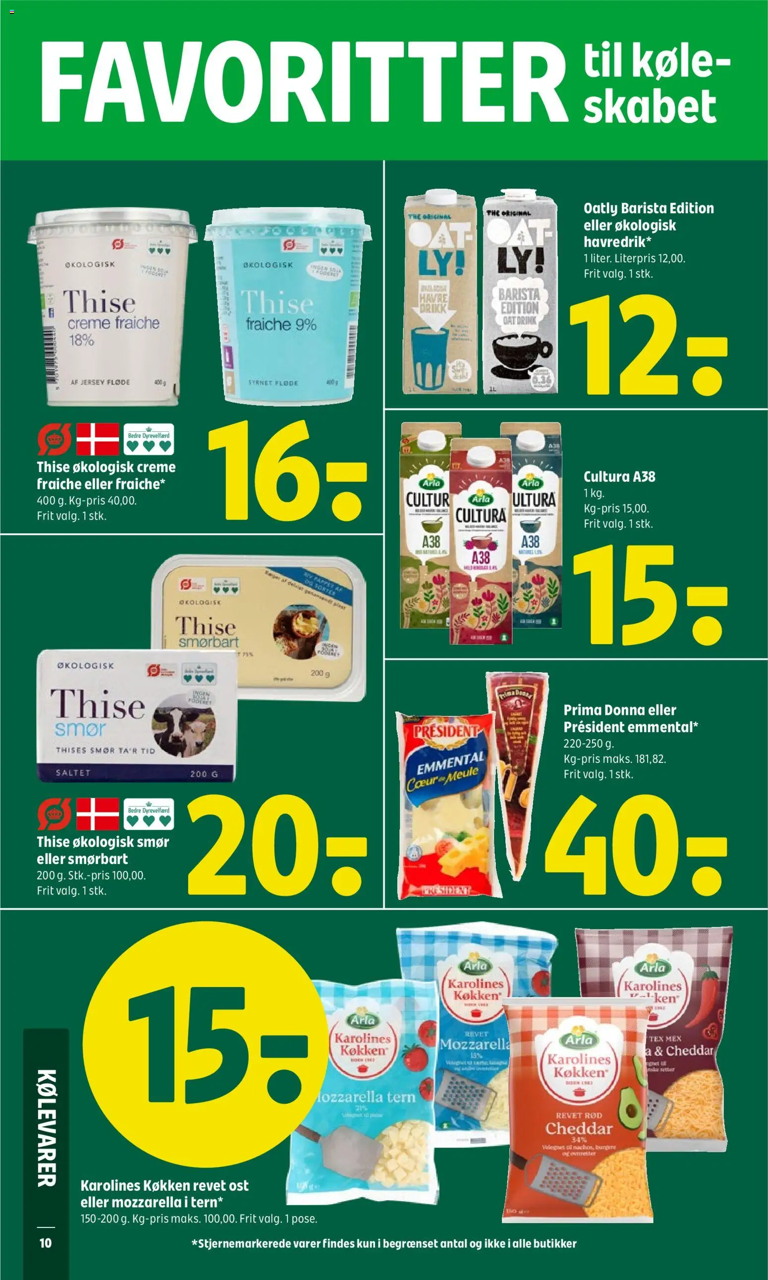 Coop 365 tilbudsavis – gyldig fra 12.03.2026 | Side: 12 | Produkter: Ost, Cheddar, Creme fraiche, Fløde