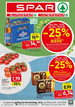 Vorschau von dem Prospekt - Spar Flugblatt - Steiermark gültig ab 14.08.2025