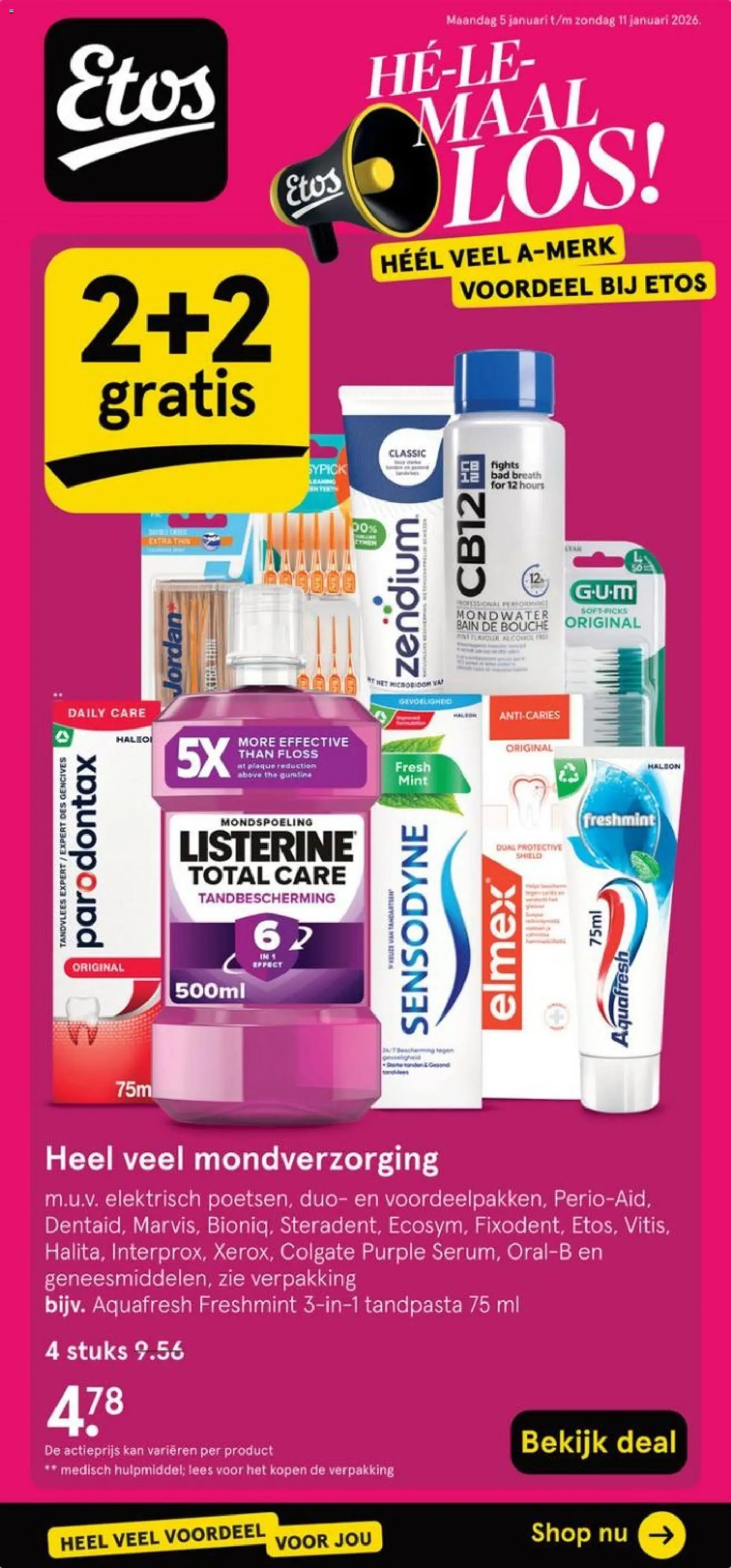 {H1} | Pagina: 1 | Producten: Mondwater, Bad, Mondverzorging, Mondspoeling