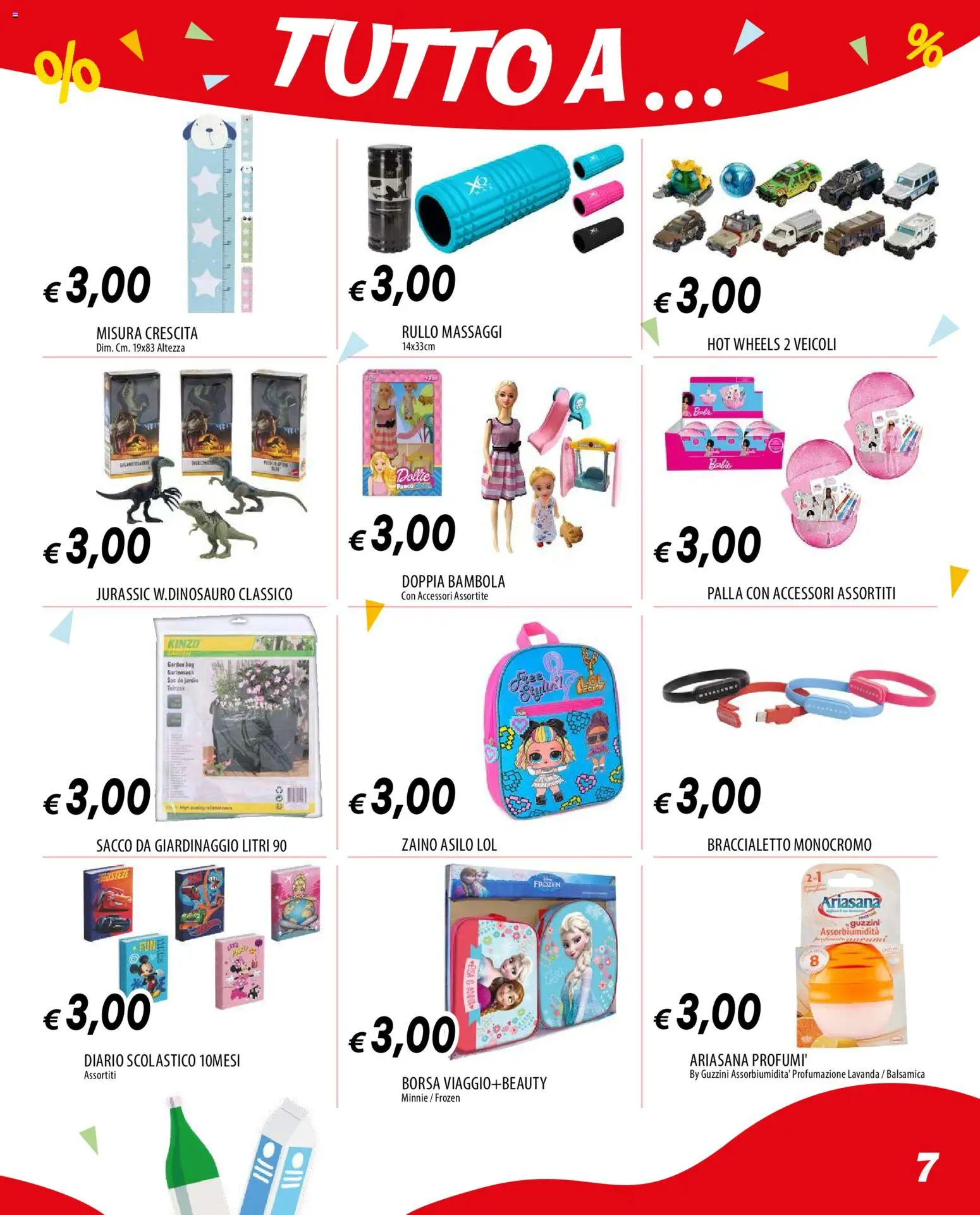 Volantino Galassia del 22.01.2026 | Pagina: 7 | Prodotti: Rullo, Zaino, Borsa, Lavanda