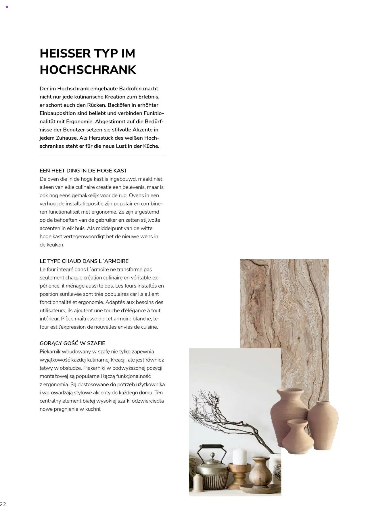 Ostermann Impressa Küchenmagazin – gültig ab 26.05.2025 | Seite: 22 | Produkte: Hochschrank, Backofen