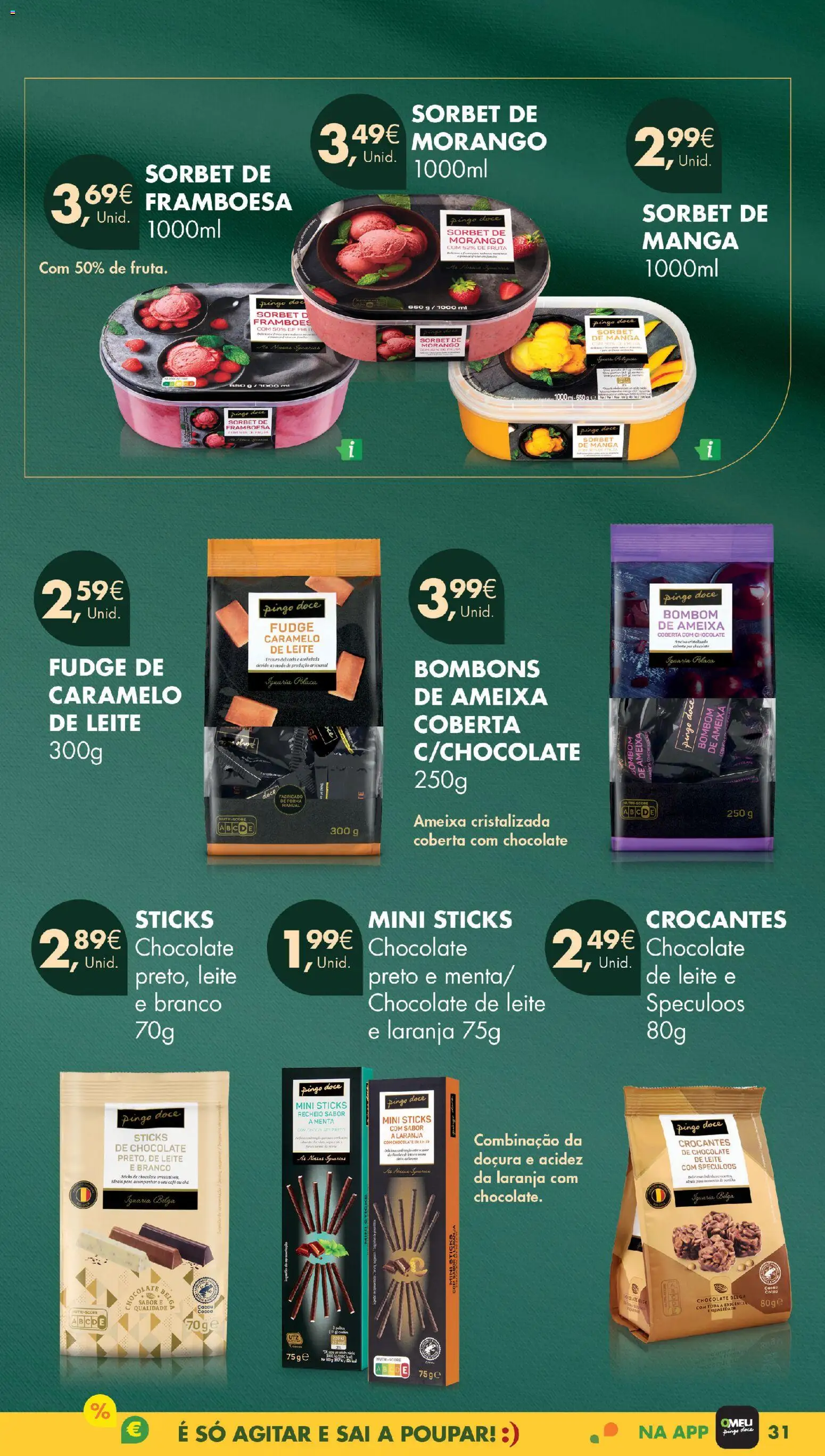 Pingo Doce Black Friday Madeira │ válido de 18.11.2025 | Página: 31 | Produtos: Bombom, Chocolates, Leite, Chocolate