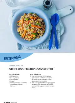 Forhåndsvisning av Rema 1000 Matmagasin Matlyst gyldig fra 05.01.2026 | Side: 28 | Produkter: Visp, Egg, Olje, Суміш дитяча