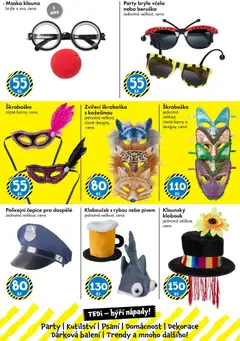 Náhled letáku TEDi leták od 13.02.2026 | Strana: 5 | Produkty: Čepice, Brýle, Police, Dekorace