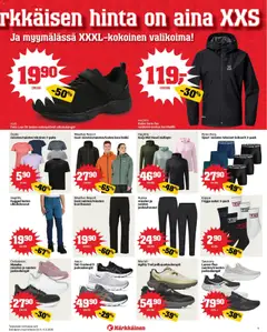 Kärkkäinen-mainoslehti voimassa 23.04.2026 alkaen | Sivu: 9 | Tuotteet: Sukat, Bokserit, Kuoritakki