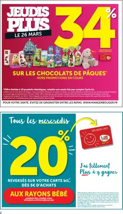 bi1 - Prévisualisation de bi1 Catalogue Pâques à prix bas valide à partir de 24.03.2026 | Page: 2 | Produits: Vêtements, Lait, Œufs, Chocolat