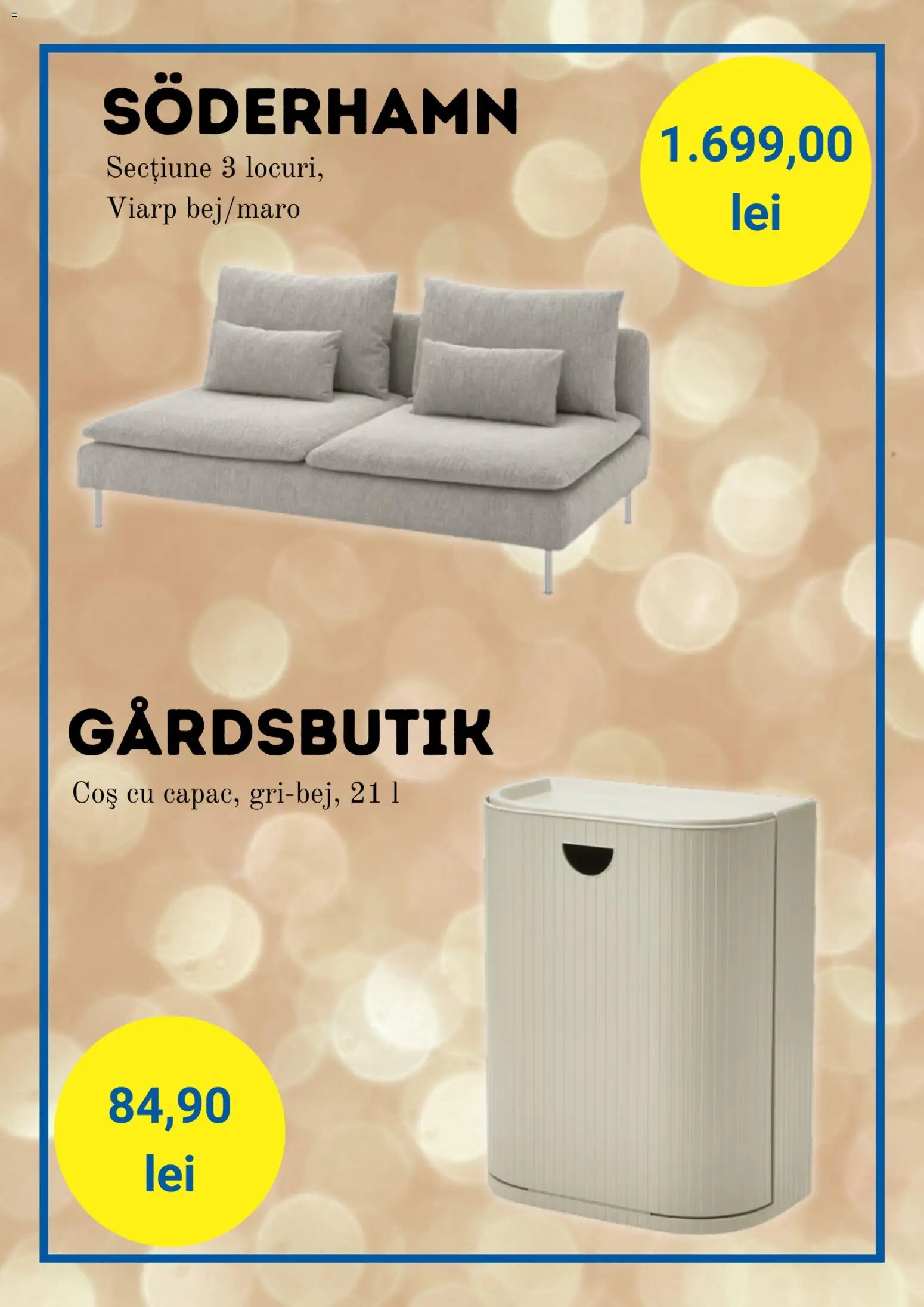 Noul catalog IKEA – valabil de la 09.03.2026 | Pagină: 3 | Produse: Coș