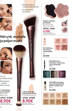 Oriflame-mainoslehti voimassa 28.01.2026 alkaen | Sivu: 70 | Tuotteet: Luomiväri, Sivellin