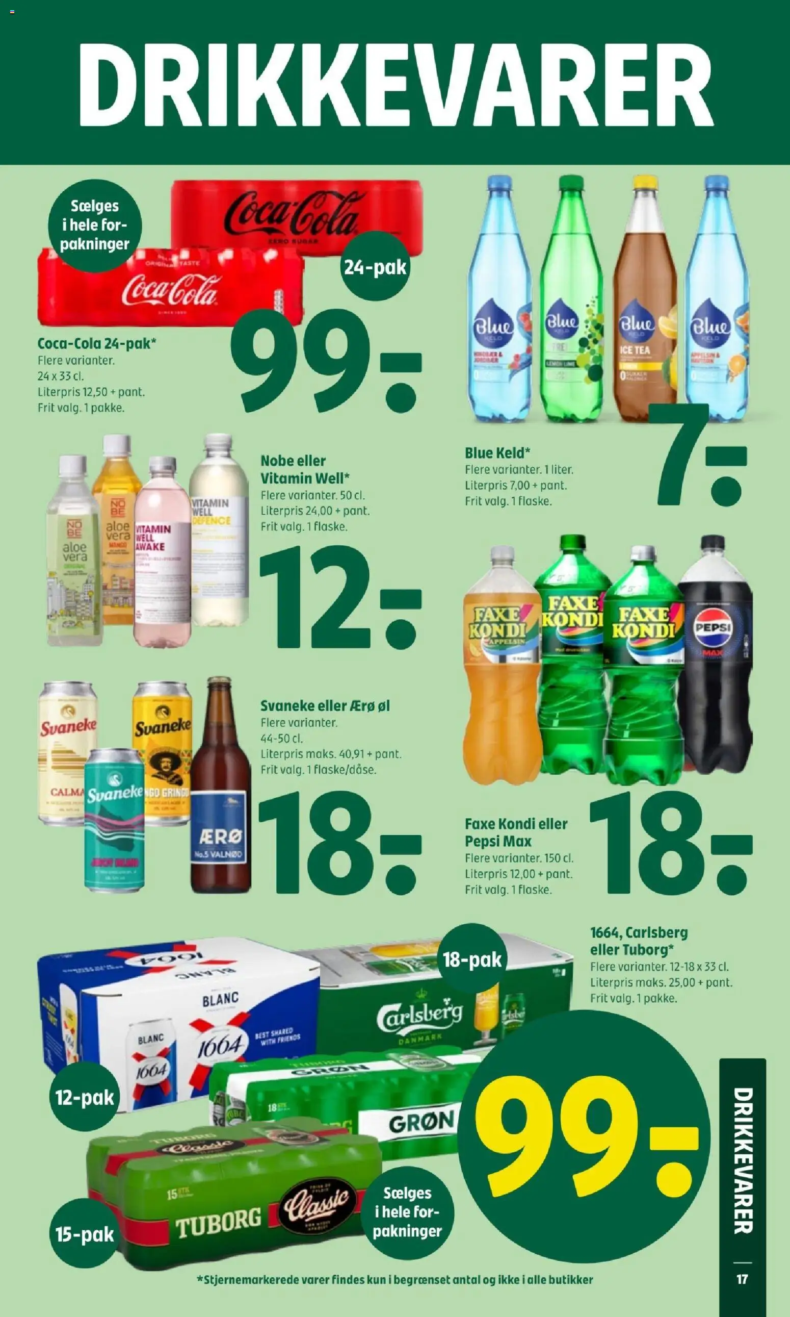 Coop 365 tilbudsavis – gyldig fra 09.04.2026 | Side: 19 | Produkter: Øl, Faxe Kondi, Pepsi, Pepsi Max