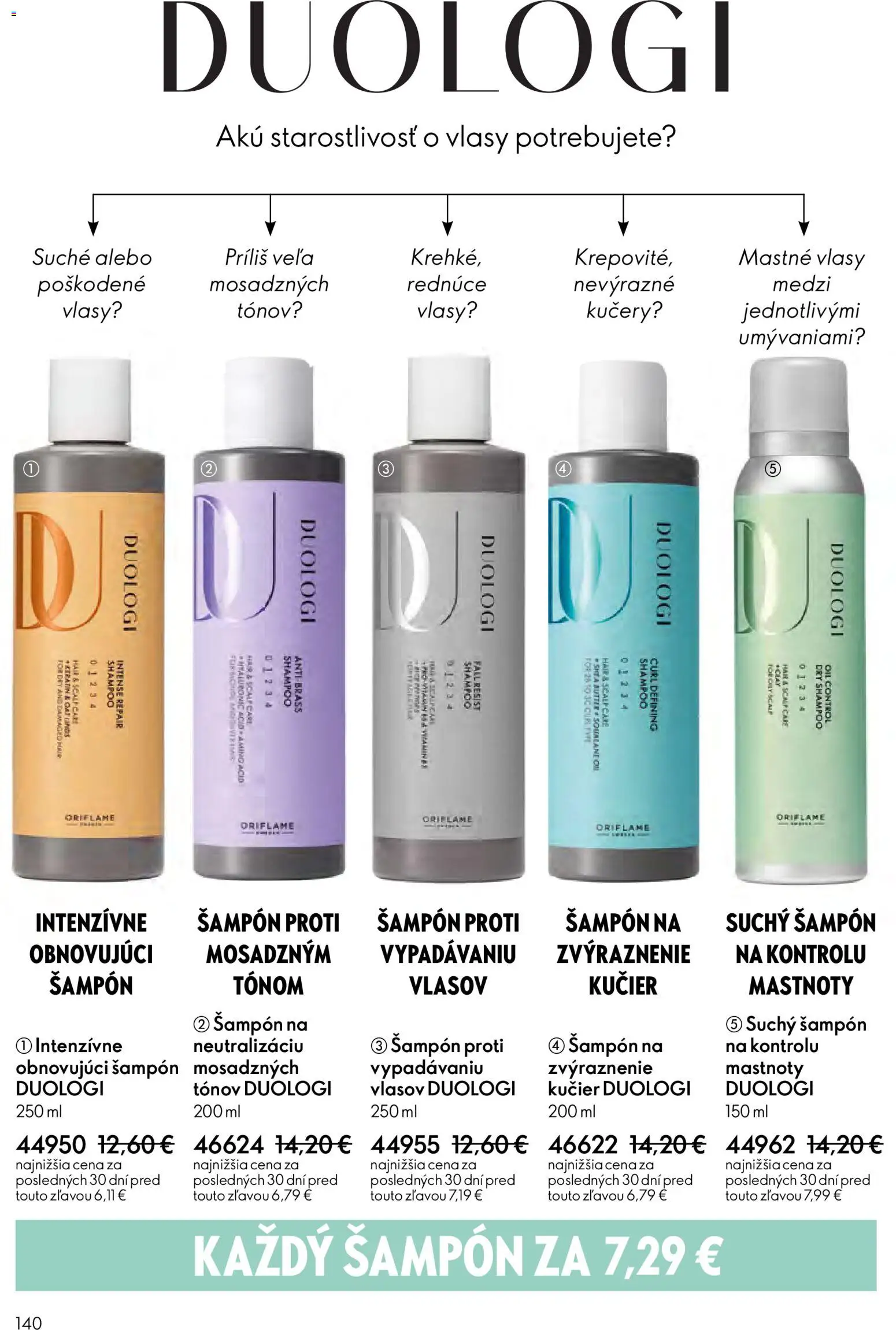 Nové Oriflame akcie – leták je platný od 21.01.2026 | Strana: 140 | Produkty: Aku, Šampón