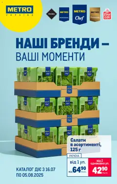 Metro акції дійснийкції з 16.07.2025