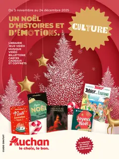 Auchan - Un Noël d'histoires et d'émotions - Voorbeeld van een folder van Auchan, geldig van 05.11.2025