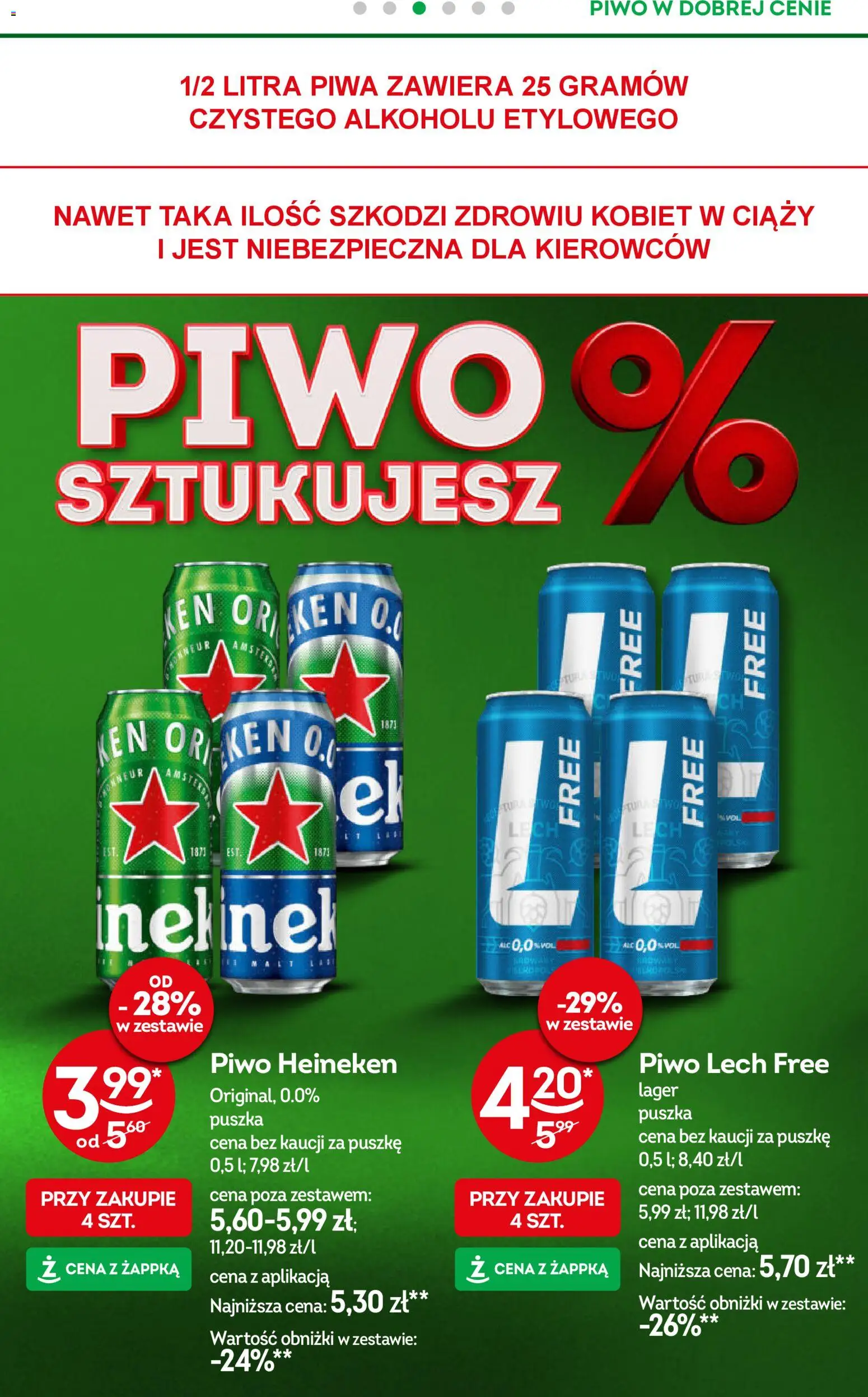 Żabka Gazetka od 22.10.2025 | Strona: 40 | Produkty: Piwo, Heineken