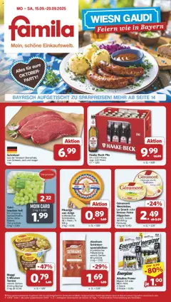 Famila Nordwest Prospekt 	 ab 15.09.2025 gültig