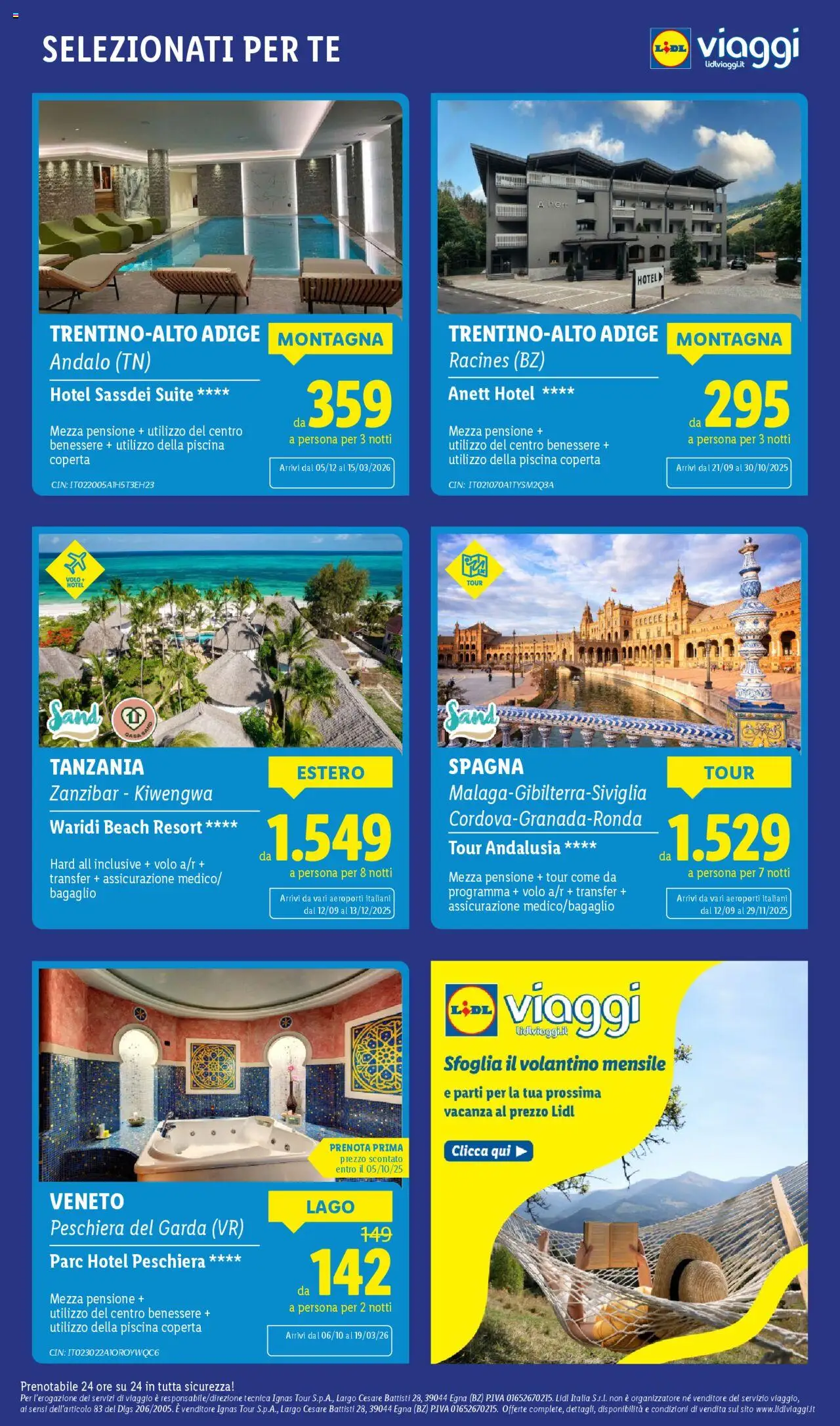 Volantino Lidl del 15.09.2025 | Pagina: 57 | Prodotti: Tè, Piscina, Coperta