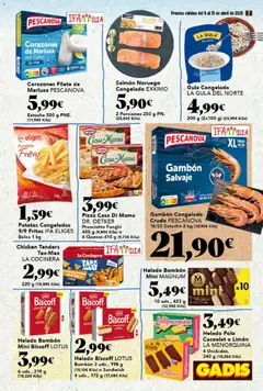 Vista previa Gadis folleto válido desde el 09.04.2026 | Página: 7 | Productos: Helado bombón, Bolsa, Παιχνίδια, Filete