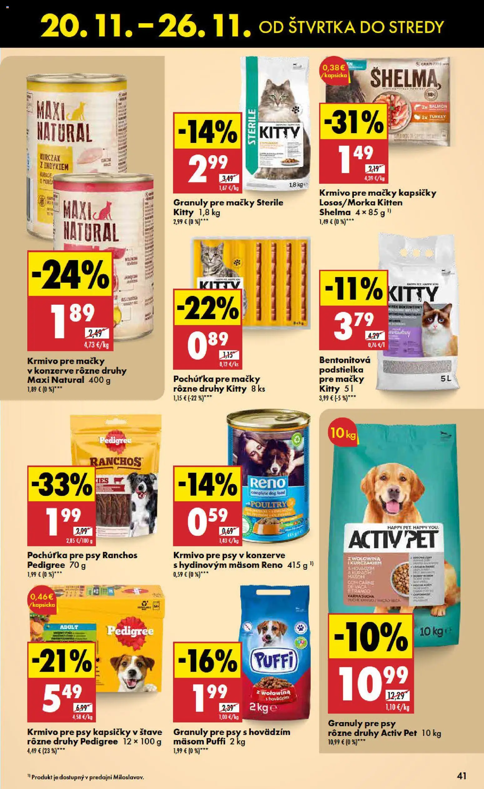 Nové Biedronka akcie – leták je platný od 20.11.2025 | Strana: 41