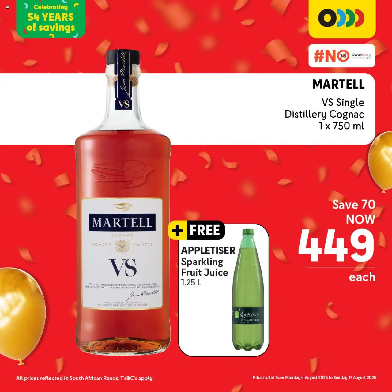 Makro Birthday Deals Liquor │ valid from 04.08.2025 | Page: 1 | Products: Juice, Fruit, Ensalada de quino