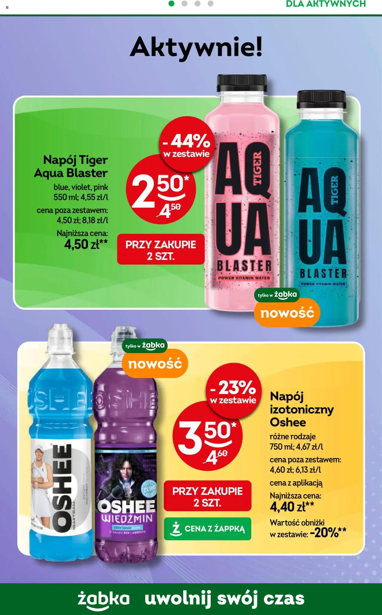 Żabka Gazetka od 24.09.2025 | Strona: 62 | Produkty: Woda żywiec, Woda